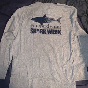 Discovery Shark Week Vineyard Vines long sleeve t
